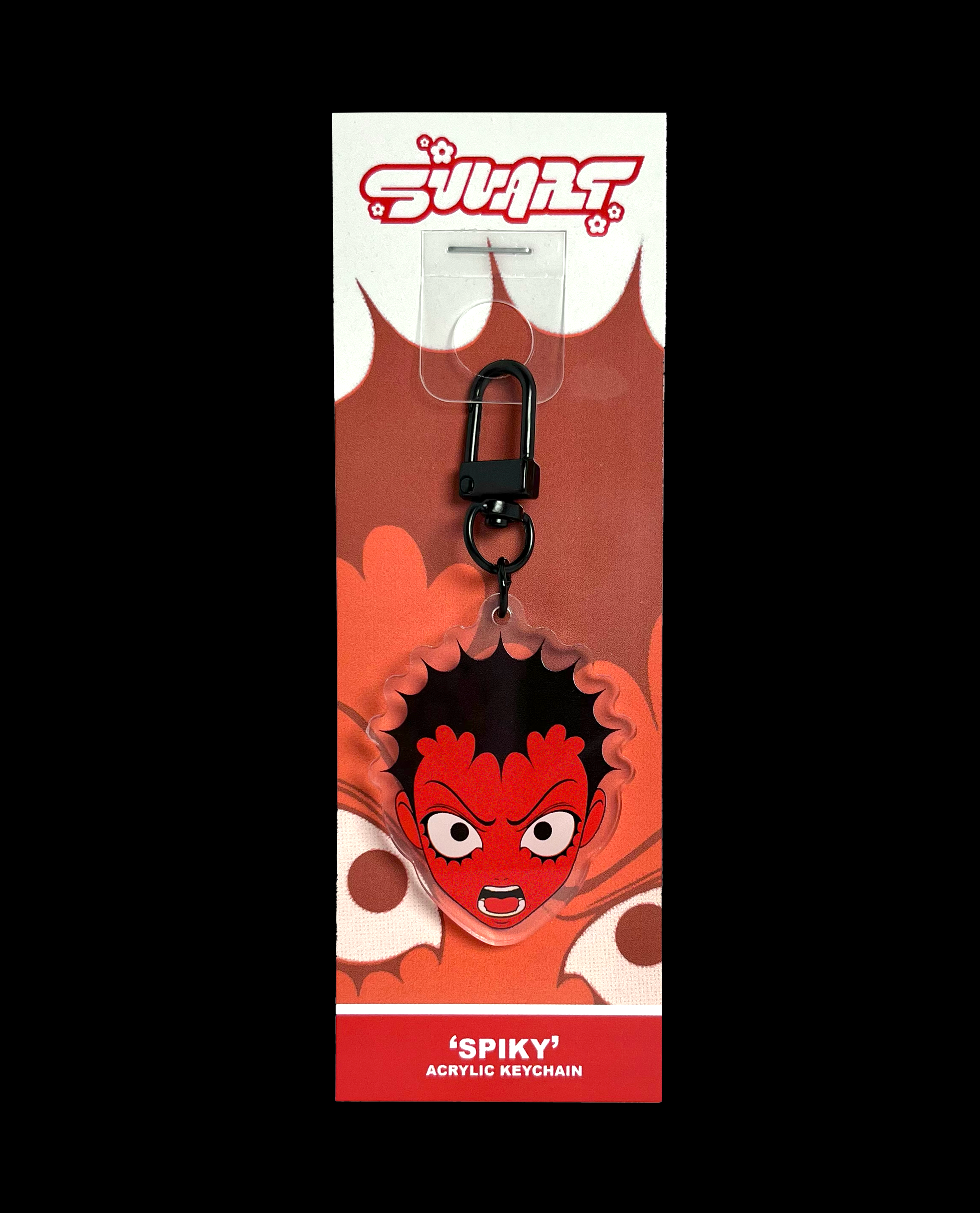 'Spiky' Acrylic Keychain