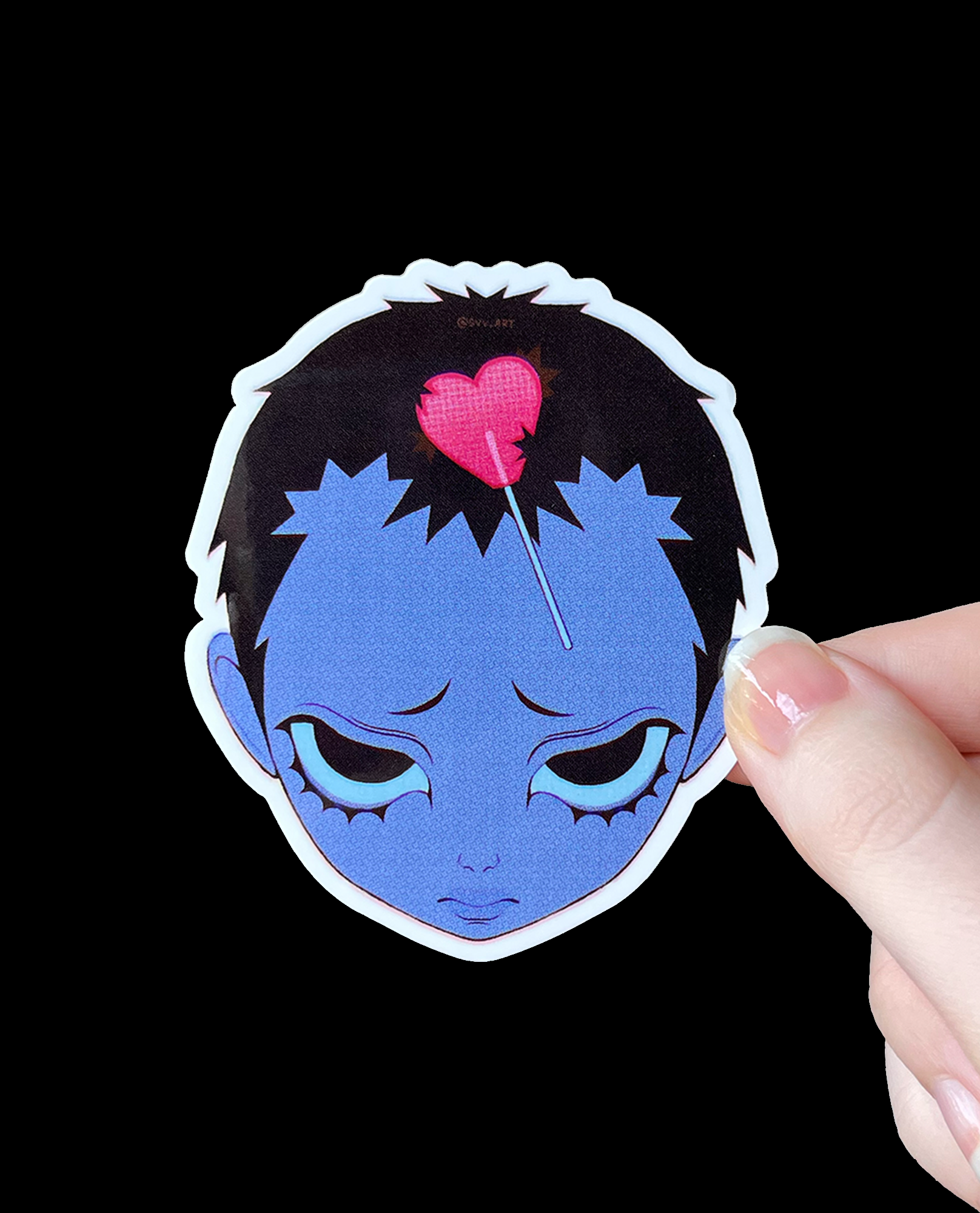 'Sticky' Vinyl Sticker