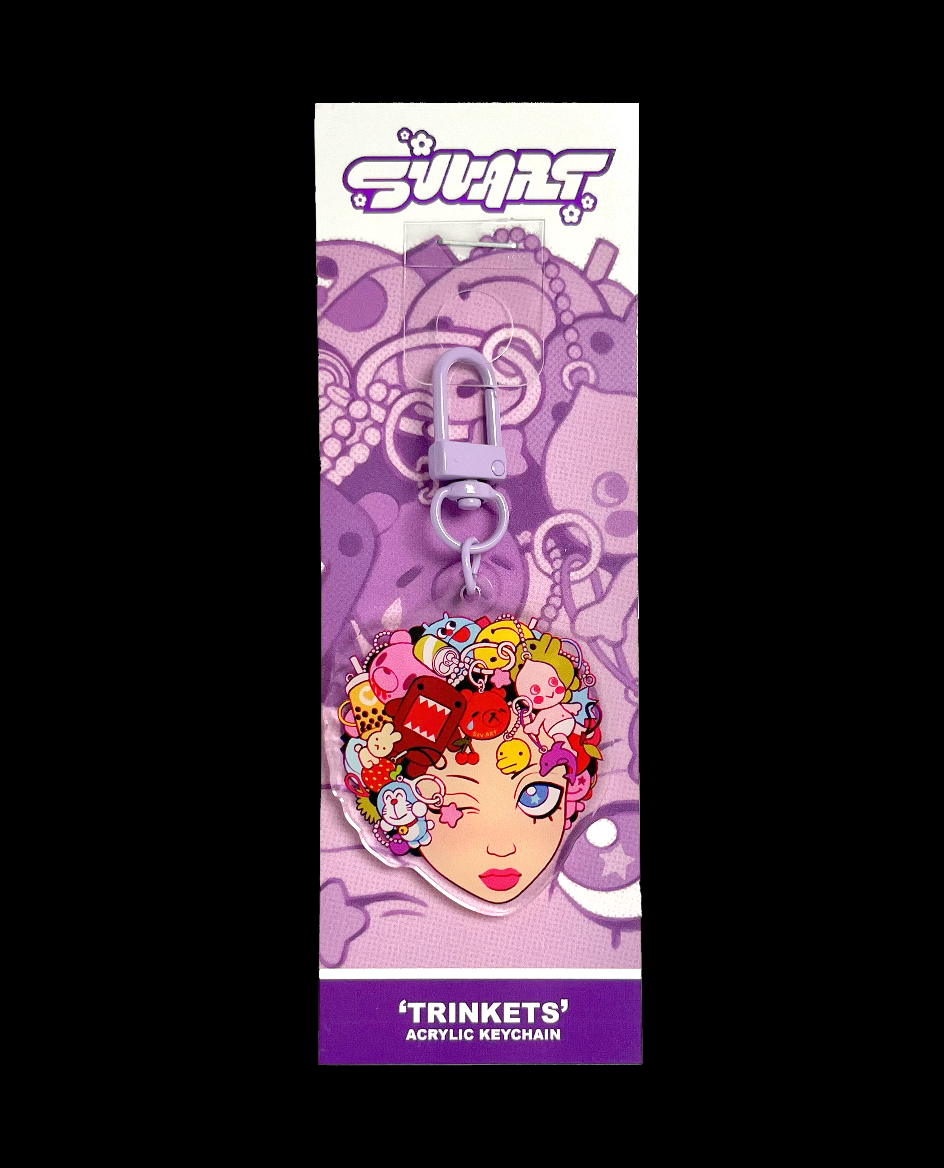 'Trinkets' Acrylic Keychain